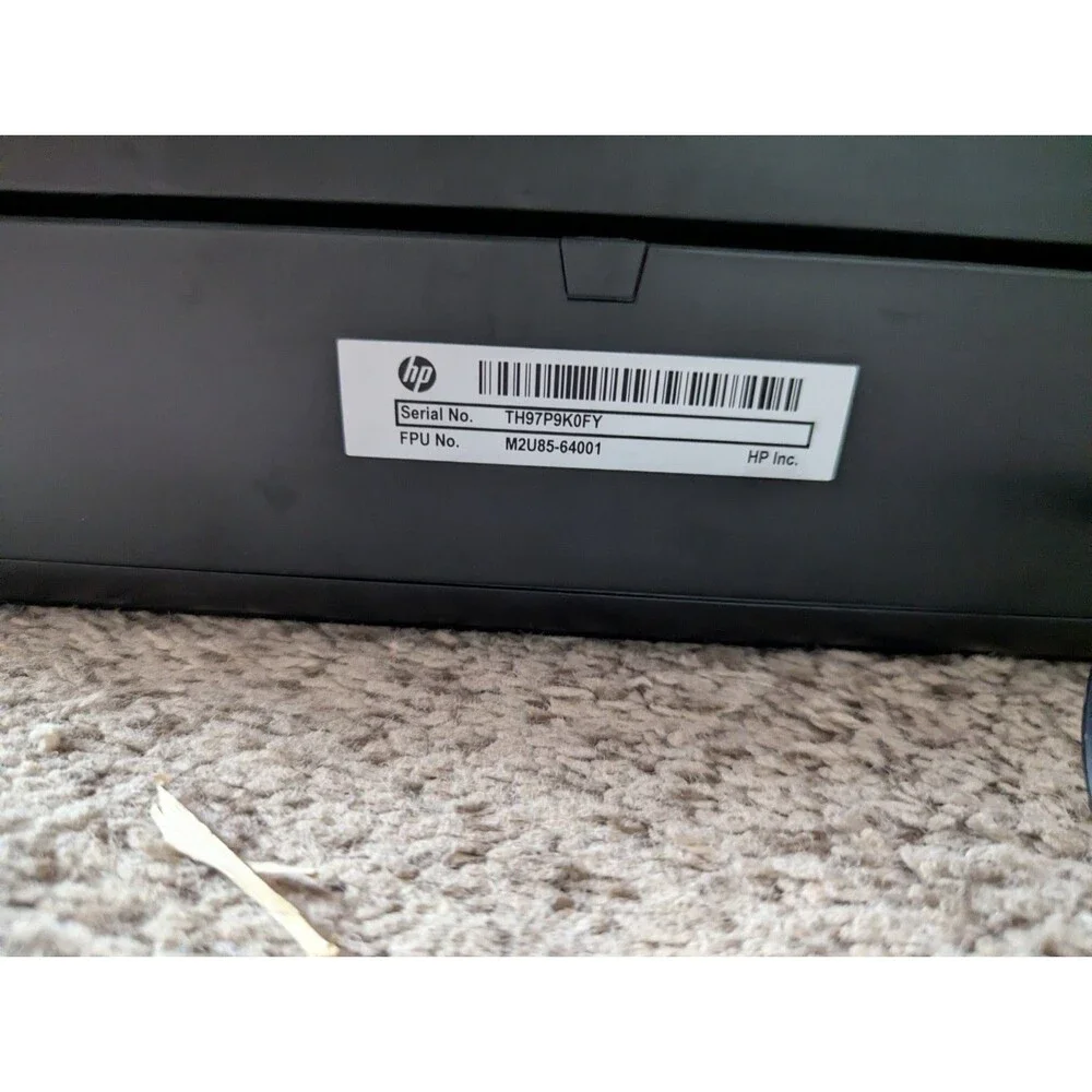 HP Envy 5055 Printer Black Unisex Standard Size Minimalist Untested As Is